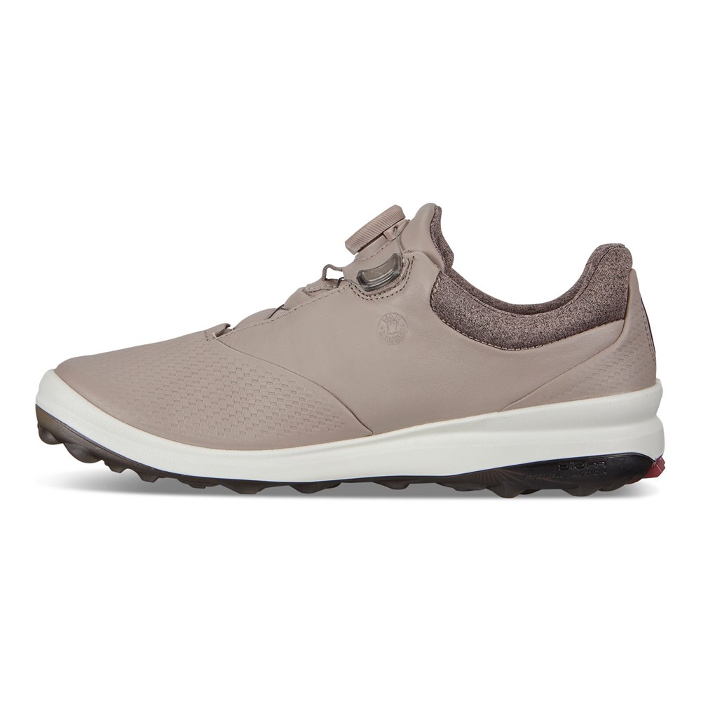 Womens Golf Shoes - ECCO Biom Hybrid 3 Boa - Grey - 8297UXQNW